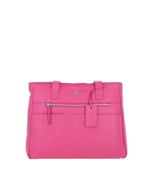 'London' Real Leather Shoulder Bag