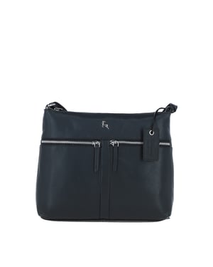 'Mourne' Sleek Real Leather Shoulder Bag