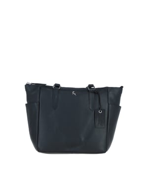 'Oxford' Elegant Real Leather Tote Bag
