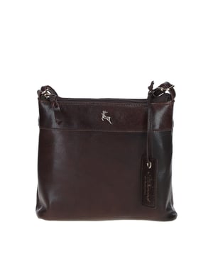 'Ava' Stylish Real Leather Crossbody Bag