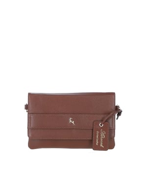 'Brinea' Real Leather Crossbody Bag