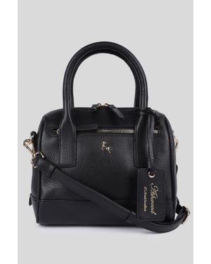 'Moda Siciliana' Real Leather Tote Crossbody Bag