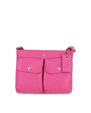 'Cardiff' Real Leather Crossbody Bag