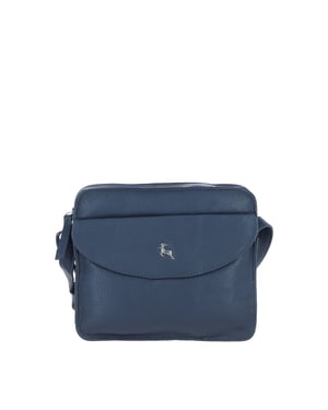 'Glasgow' Real Leather Crossbody Bag