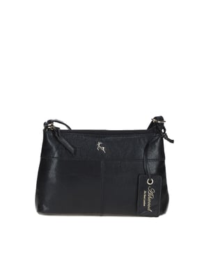 'Delilah' Elegant Real Leather Crossbody Bag