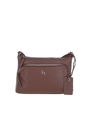 'Bristol' Real Leather Crossbody Bag