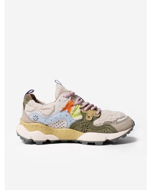Flower Mountain Kids Yamano 3 Trainers in Multicolour