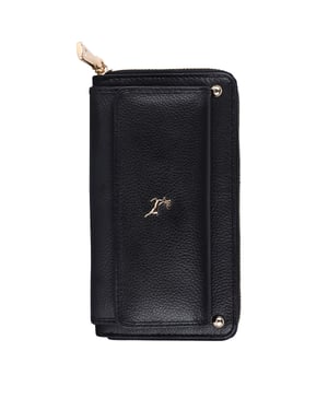 “Dempsey” Large Real Leather Matinee Purse