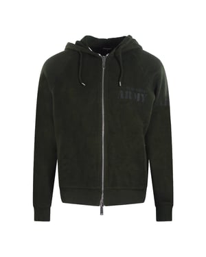Dsquared2 Army Logo Militaire Groene Hoodie