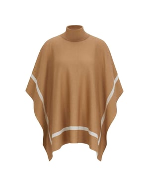 Boss Dames/Dames Lia Poncho (Beige)