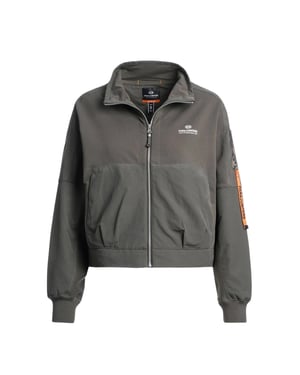 Parajumpers Jade Dark Mud Gret Sweatshirt Met Rits