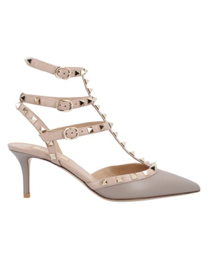 Valentino Garavani Rockstud pumps met spitse neus