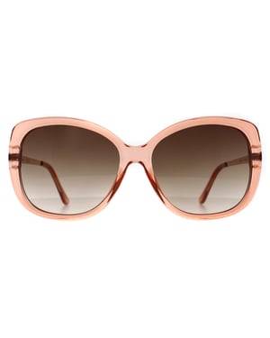 Calvin Klein CK22548S 674 stofroze bruin gradiÃ«nt zonnebril