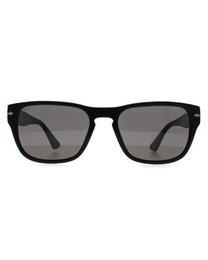Persol Square Mens Black Dark Grey PO3341S