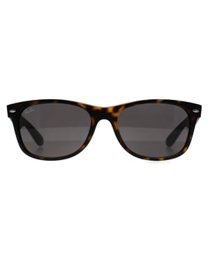 Ray-Ban New Wayfarer 2132 865/B1 mat havana donkergrijs zonnebril