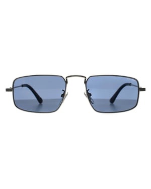 Police Square Mens Shiny Palladium Blue SPLN31 Origins Lite 19