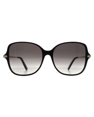 Salvatore Ferragamo Vierkant Vrouwen Zwart Grijs Gradiënt SF990SR