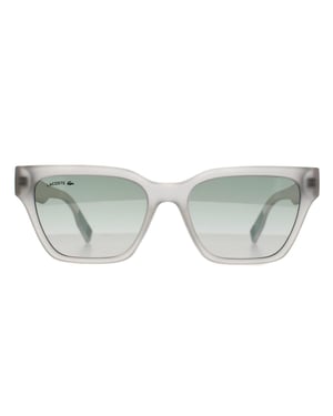 Lacoste Rectangle Womens Matte Crystal Blue Gradient L6002S