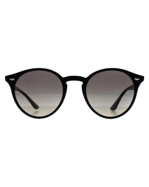 Ray-Ban 2180 601/11 gepolijst zwart grijs gradiënt zonnebril
