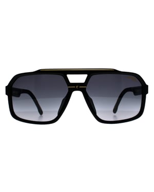 Carrera Aviator Unisex Matte Black Gold Dark Grey Gradient C Sport 03/S