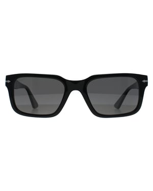 Persol Rectangle Mens Black Green PO3272S