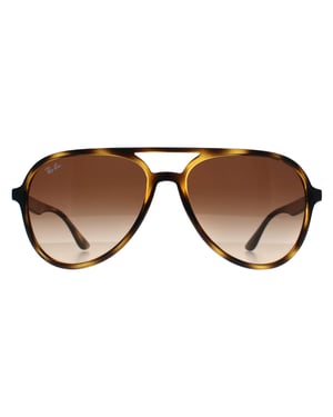 Ray-Ban Aviator Unisex Polished Havana Brown Gradient RB4376