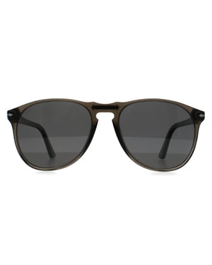 Persol Aviator Mens Smoke Black Polarized PO9649S