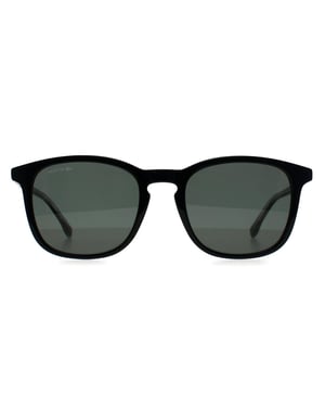 Lacoste Rectangle Unisex Black Green L961S