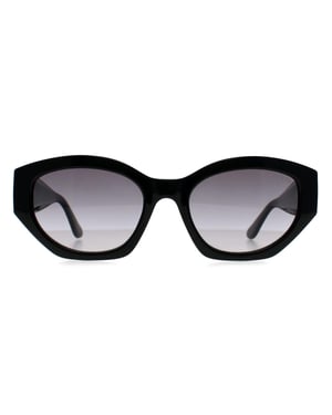 Guess GF6164 01B glanzend zwart grijs gradiÃ«nt zonnebril
