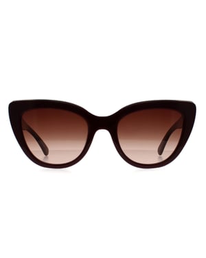 Longchamp Cat Eye Womens Bordeaux Brown Gradient LO686S