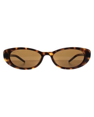 Gucci GG1680S 004 havana bruine zonnebril