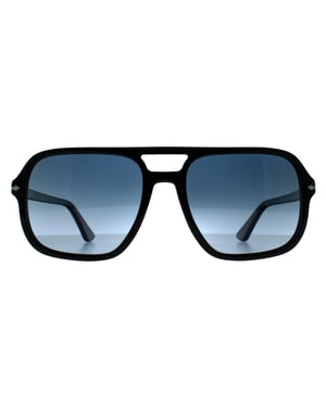 Persol PO3328S 95/S3 zwartblauwe zonnebril met kleurverloop
