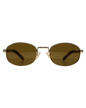 Prada PRB53S 5AK09Z gouden donkerbruine zonnebril
