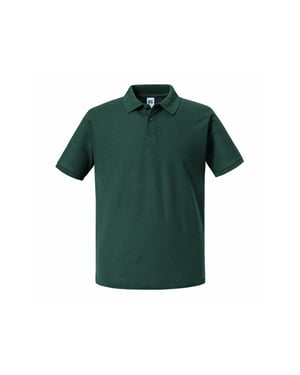 Russell Heren Authentiek Piqué Poloshirt (Fles groen)