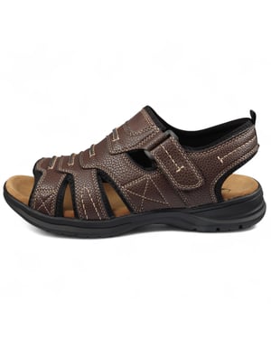 Men's Navy Lightweight Open Toe Casual Sandals