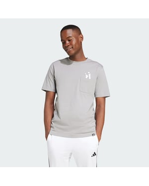 Lounge Slides Graphic Pocket Tee