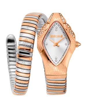 Just Cavalli JC1L306M0075 Ladies Signature Snake Watch