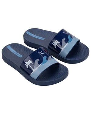 IPANEMA URBAN VI SLIDE KIDS BLUE/BLUE