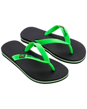 IPANEMA CLAS BRASIL II KIDS BLACK/GREEN