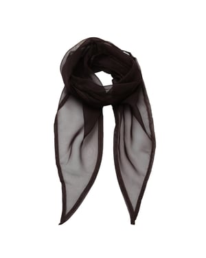 Premier Dames/vrouwenwerk Chiffon Formele Sjaal (Bruin)