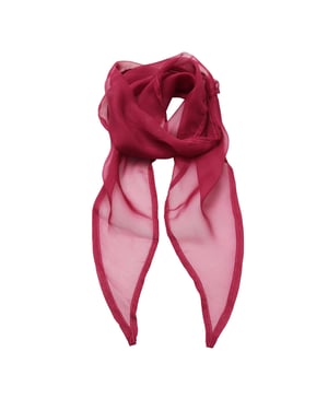 Premier Dames/vrouwenwerk Chiffon Formele Sjaal (Heet Roze)