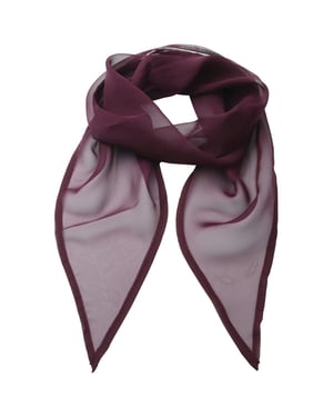 Premier Dames/vrouwenwerk Chiffon Formele Sjaal (Aubergine)