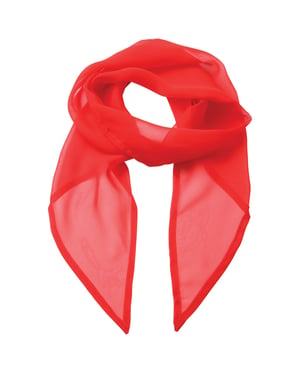 Premier Dames/vrouwenwerk Chiffon Formele Sjaal (Aardbeienrood)