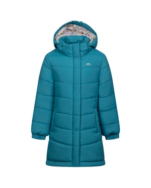 Trespass Meisjes Ellster Jas (Licht Teal)