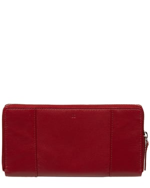 'Cecilia' Red Leather Purse