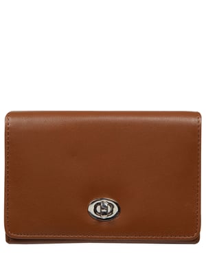 'Adriana' Tan Leather Purse