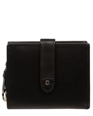 'Marcela' Black Leather Purse