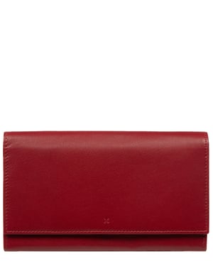 'Mirella' Red Leather Purse