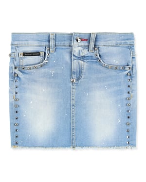 Denimkjol Kristall