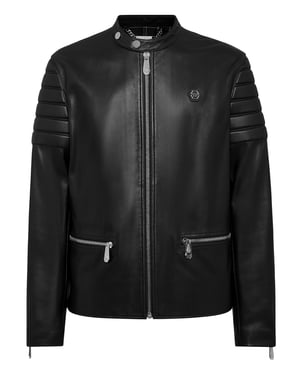 Leren Moto Jas